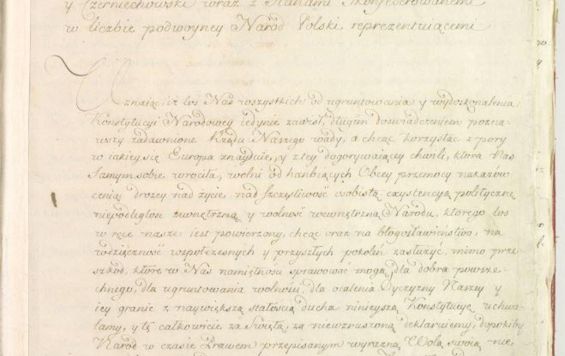 Ustawa rządowa z 3 maja 1791 r. (Konstytucja 3 maja)